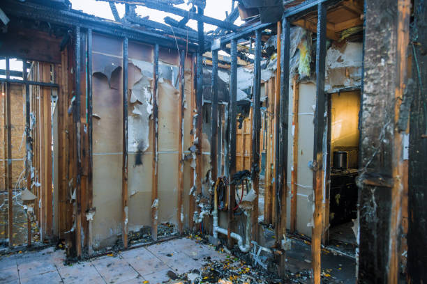 Professional Soot Cleanup technician working in Yerington, NV
